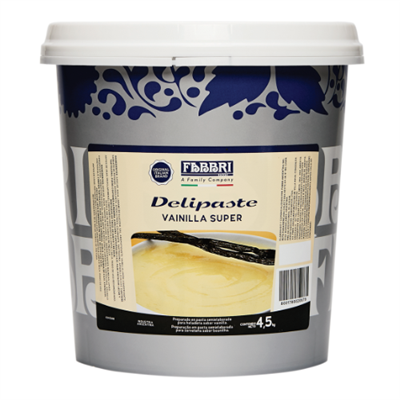 DELIPASTE VAINILLA SUPER - cubetas 4,500 kg